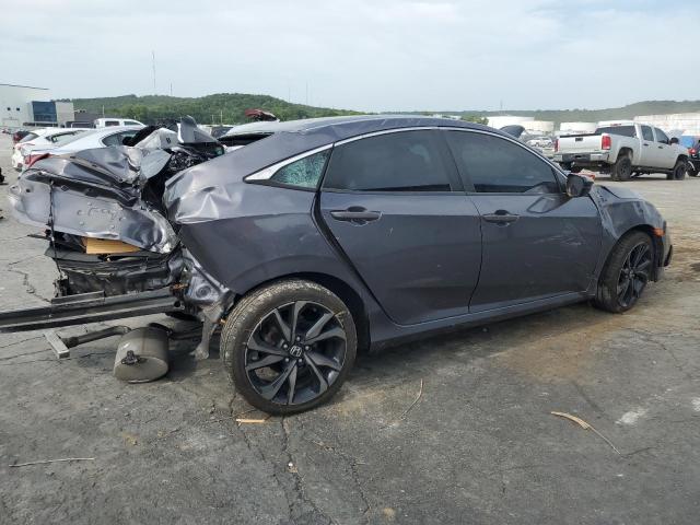 2HGFC2F85KH577827 - 2019 HONDA CIVIC SPORT CHARCOAL photo 3