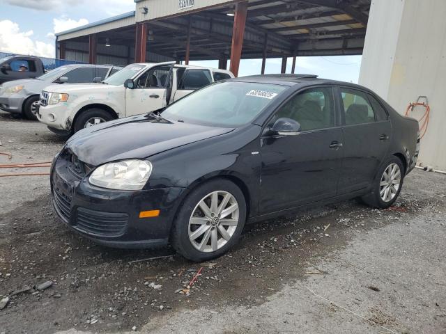 3VWRJ7AJ2AM040693 - 2010 VOLKSWAGEN JETTA WOLFSBURG BLACK photo 1