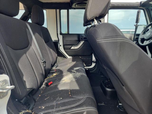 1C4BJWEG3DL655675 - 2013 JEEP WRANGLER U SAHARA თეთრი ფოტო 10