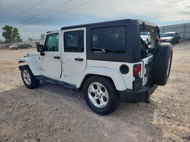 1C4BJWEG3DL655675 - 2013 JEEP WRANGLER U SAHARA თეთრი ფოტო 2