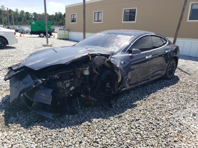 5YJSA1E21KF335827 - 2019 TESLA MODEL S Մոխրագույն լուսանկար 1