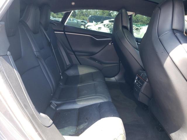 5YJSA1E21KF335827 - 2019 TESLA MODEL S Մոխրագույն լուսանկար 10