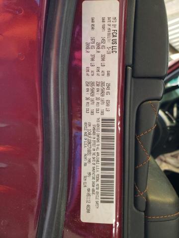 1C4RJFJG8KC716651 - 2019 JEEP GRAND CHER SUMMIT 勃艮第红 照片 13