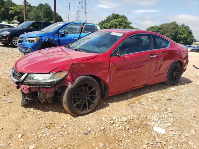 1HGCT1B84DA007368 - 2013 HONDA ACCORD EXL RED photo 1