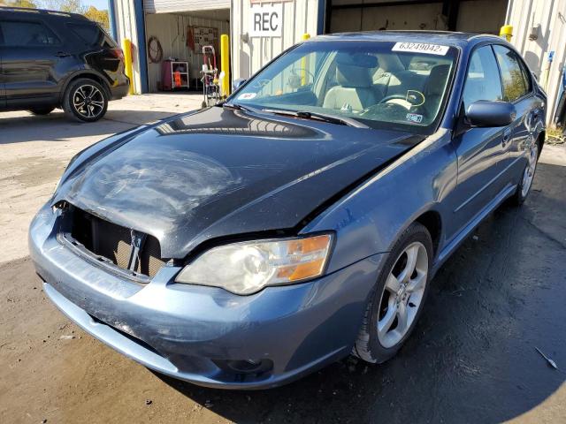 4S3BL626877211842 - 2007 SUBARU LEGACY 2.5I LIMITED BLUE photo 2