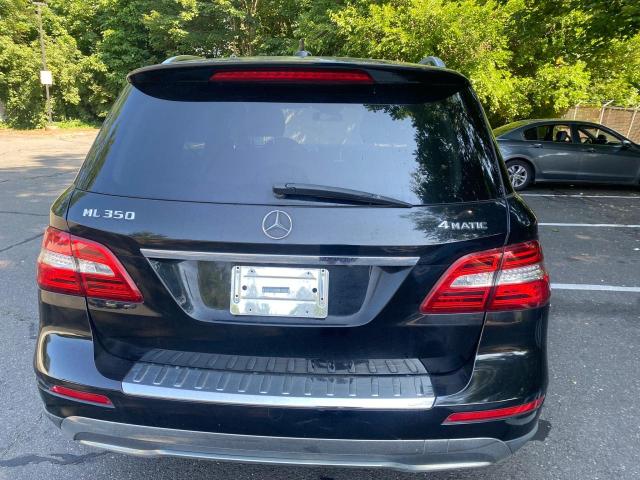 4JGDA5HBXCA033597 - 2012 MERCEDES-BENZ ML 350 4MATIC BLACK photo 5