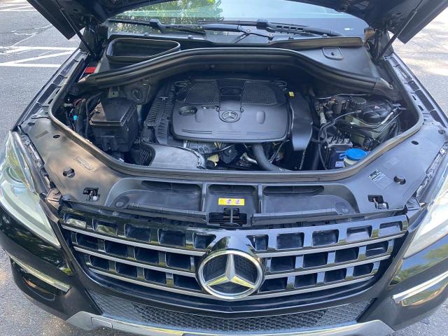 4JGDA5HBXCA033597 - 2012 MERCEDES-BENZ ML 350 4MATIC BLACK photo 9