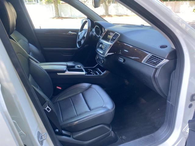 4JGDA5HB9EA330346 - 2014 MERCEDES-BENZ ML 350 4MATIC WHITE photo 10