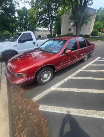 1G1BN53E9NW114655 - 1992 CHEVROLET CAPRICE CLASSIC LTZ RED photo 2
