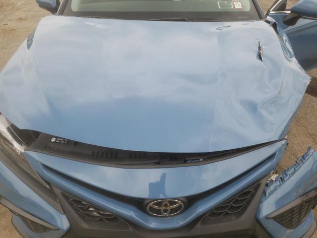 4T1G11AK9PU183642 - 2023 TOYOTA CAMRY SE NIGHT SHADE BLUE photo 11