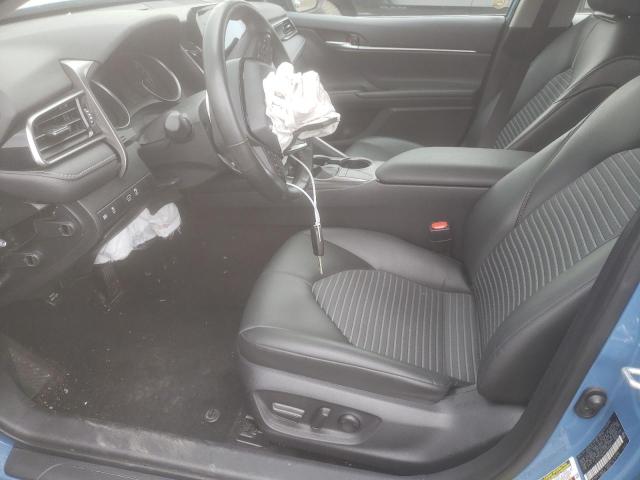 4T1G11AK9PU183642 - 2023 TOYOTA CAMRY SE NIGHT SHADE BLUE photo 7