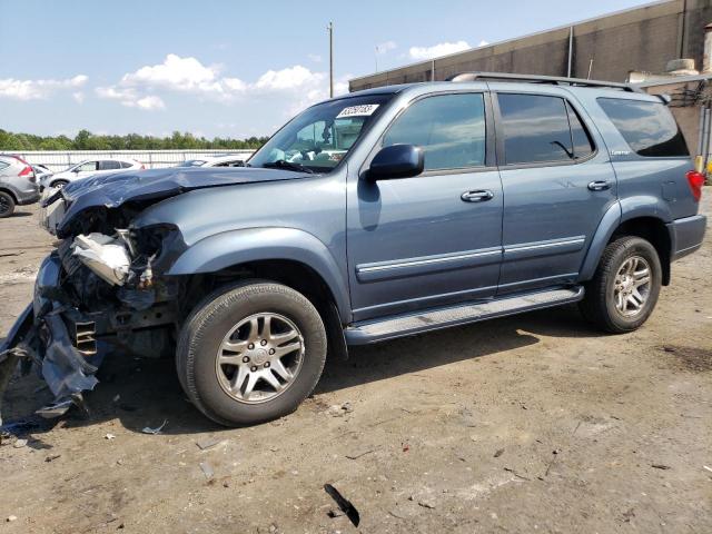 5TDBT48A36S269670 - 2006 TOYOTA SEQUOIA LIMITED BLUE photo 1