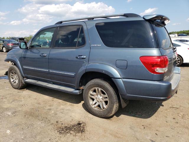 5TDBT48A36S269670 - 2006 TOYOTA SEQUOIA LIMITED BLUE photo 2