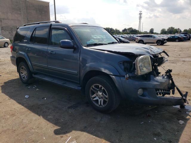 5TDBT48A36S269670 - 2006 TOYOTA SEQUOIA LIMITED BLUE photo 4