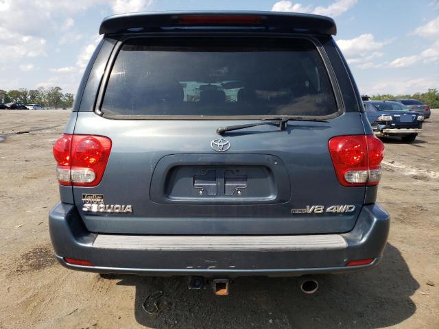 5TDBT48A36S269670 - 2006 TOYOTA SEQUOIA LIMITED BLUE photo 6