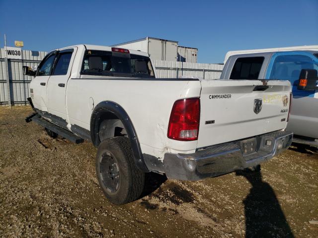 3C6UD5JL7CG102446 - 2012 DODGE RAM 2500 SLT WHITE photo 3