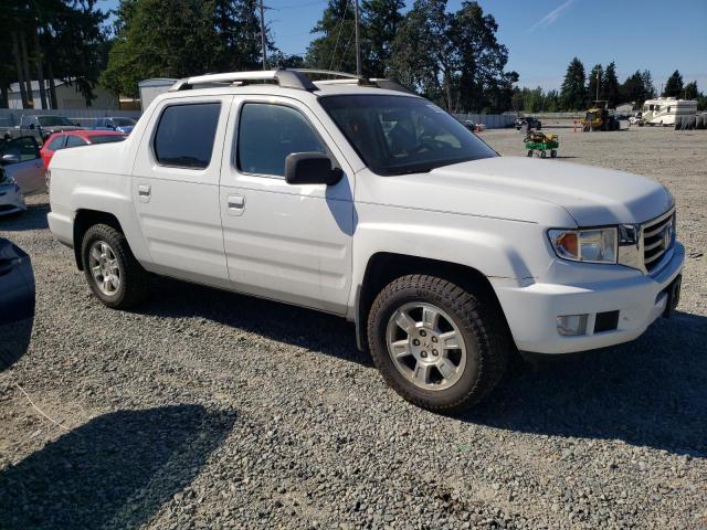 5FPYK1F49CB455701 - 2012 HONDA RIDGELINE RTS WHITE photo 4