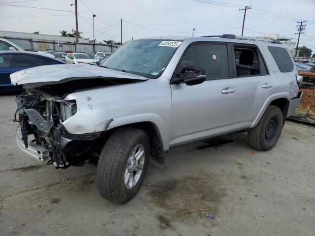 JTENU5JR3M5862590 - 2021 TOYOTA 4RUNNER SR5/SR5 PREMIUM SILVER photo 1