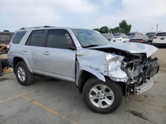 JTENU5JR3M5862590 - 2021 TOYOTA 4RUNNER SR5/SR5 PREMIUM SILVER photo 4