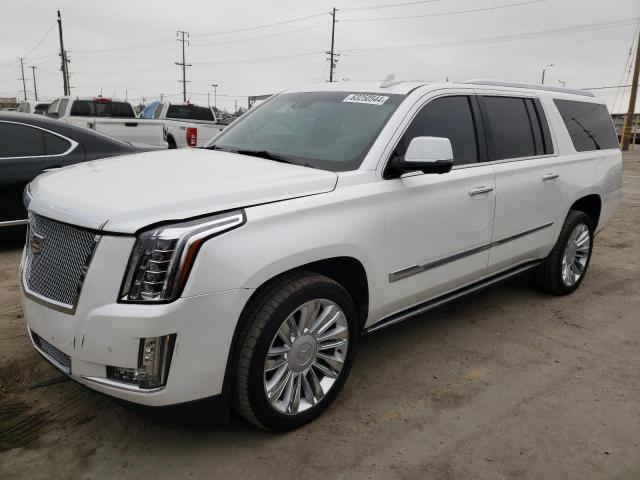 1GYS4KKJ7GR333682 - 2016 CADILLAC ESCALADE ESV PLATINUM Ақ фото 1