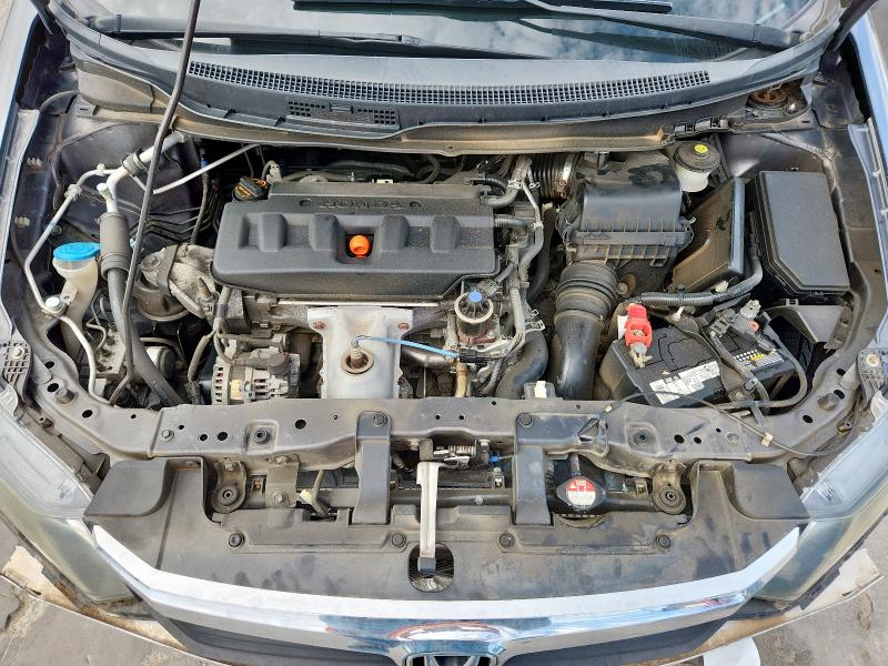 19XFB2F52CE098401 - 2012 HONDA CIVIC LX GRAY photo 11