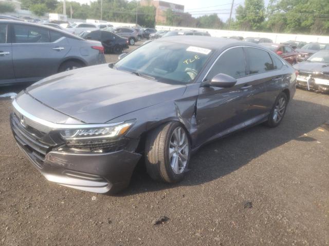 1HGCV1F19LA009476 - 2020 HONDA ACCORD LX GRAY photo 1