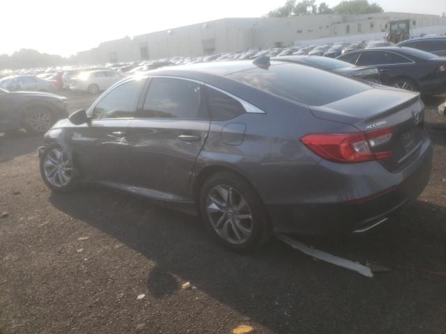 1HGCV1F19LA009476 - 2020 HONDA ACCORD LX GRAY photo 2