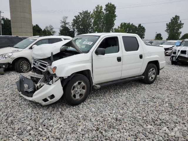 5FPYK1F26DB010719 - 2013 HONDA RIDGELINE RT WHITE photo 1