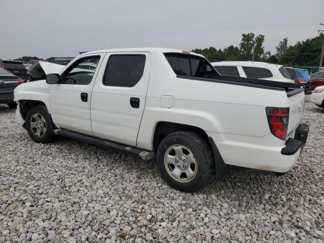 5FPYK1F26DB010719 - 2013 HONDA RIDGELINE RT WHITE photo 2