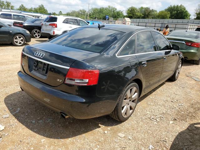 WAUAH74F16N116241 - 2006 AUDI A6 3.2 BLACK photo 3