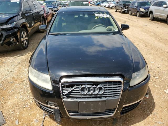 WAUAH74F16N116241 - 2006 AUDI A6 3.2 BLACK photo 5