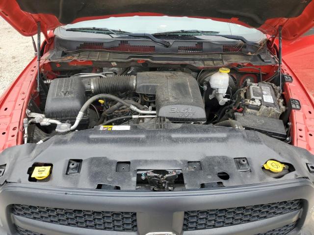 3C6JR6AG0KG560261 - 2019 RAM 1500 CLASS TRADESMAN Czerwony zdjęcie 11