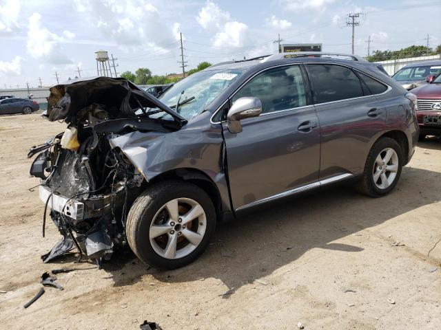 2T2BK1BA4CC129055 - 2012 LEXUS RX 350 GRAY photo 1