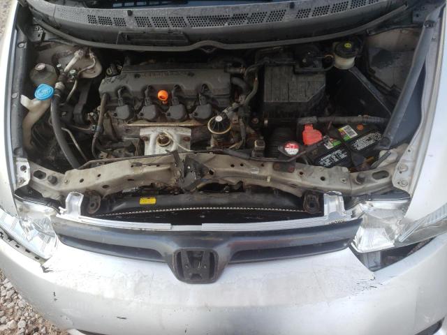 2HGFG12988H509656 - 2008 HONDA CIVIC EXL SILVER photo 11
