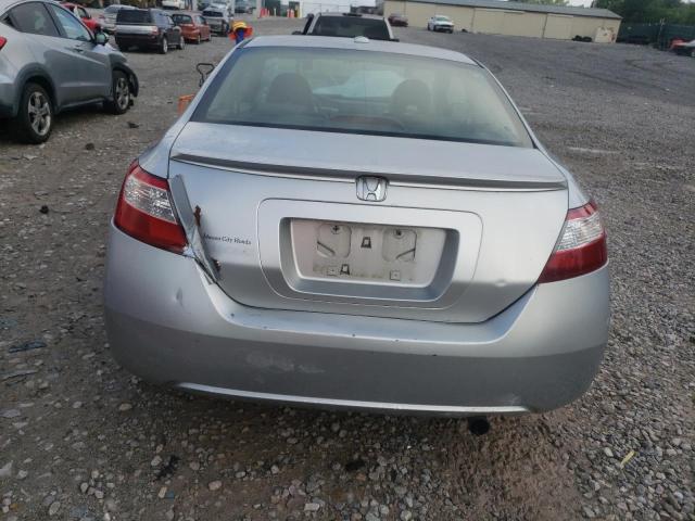 2HGFG12988H509656 - 2008 HONDA CIVIC EXL SILVER photo 6