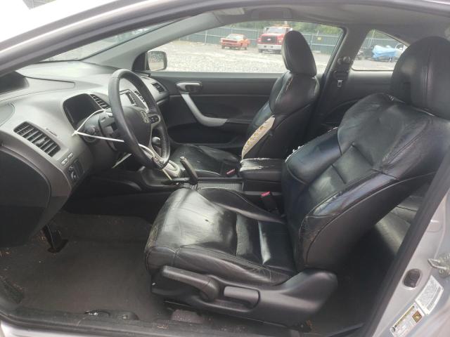 2HGFG12988H509656 - 2008 HONDA CIVIC EXL SILVER photo 7