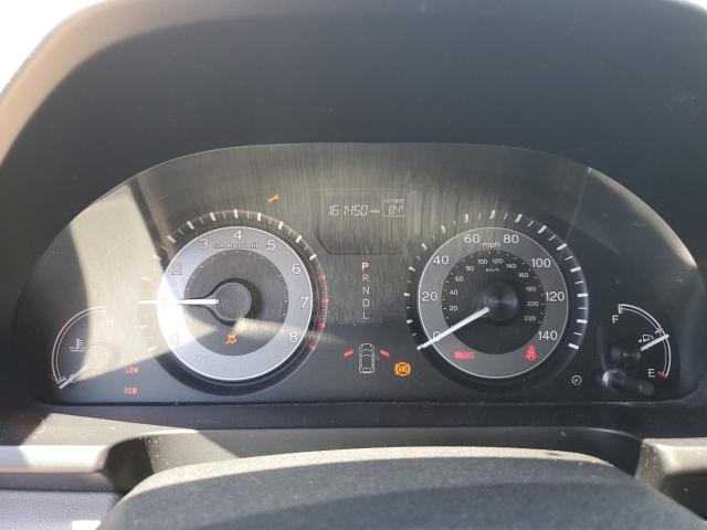 5FNRL5H60GB162579 - 2016 HONDA ODYSSEY EXL WHITE photo 9