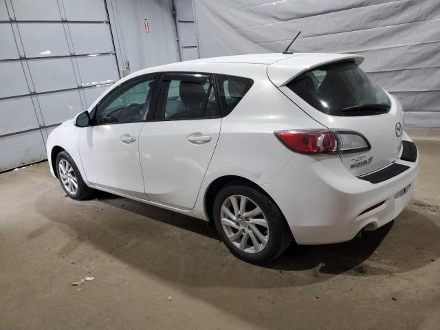 JM1BL1L89C1660799 - 2012 MAZDA 3 I WHITE photo 2