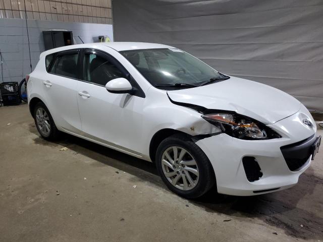 JM1BL1L89C1660799 - 2012 MAZDA 3 I WHITE photo 4