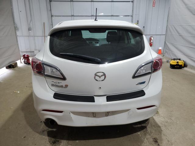 JM1BL1L89C1660799 - 2012 MAZDA 3 I WHITE photo 6