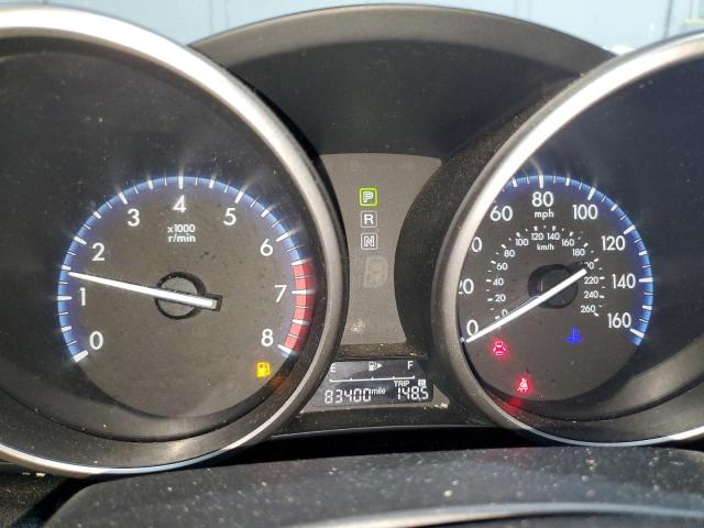 JM1BL1L89C1660799 - 2012 MAZDA 3 I WHITE photo 9