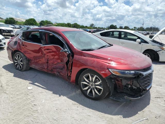 1G1ZG5ST8RF189619 - 2024 CHEVROLET MALIBU RS RED photo 4