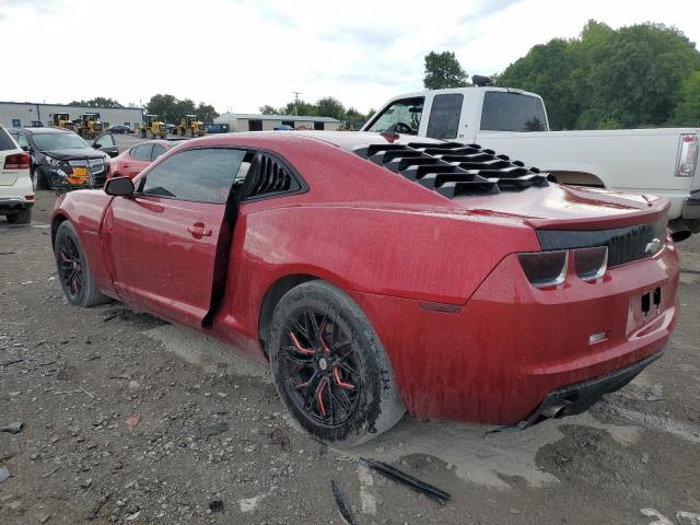 2G1FB1E31D9116535 - 2013 CHEVROLET CAMARO LT RED photo 2