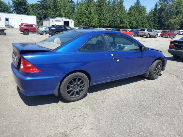 1HGEM223X5L049663 - 2005 HONDA CIVIC DX VP ლურჯი ფოტო 3