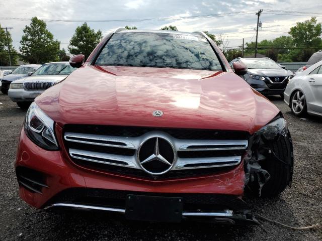 WDC0G4KB9JV072055 - 2018 MERCEDES-BENZ GLC 300 4MATIC BURGUNDY photo 5