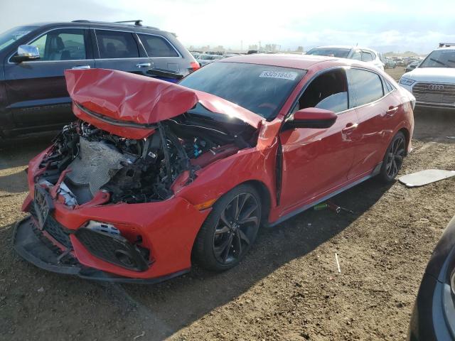 SHHFK7H47HU229453 - 2017 HONDA CIVIC SPORT 红色 照片 1