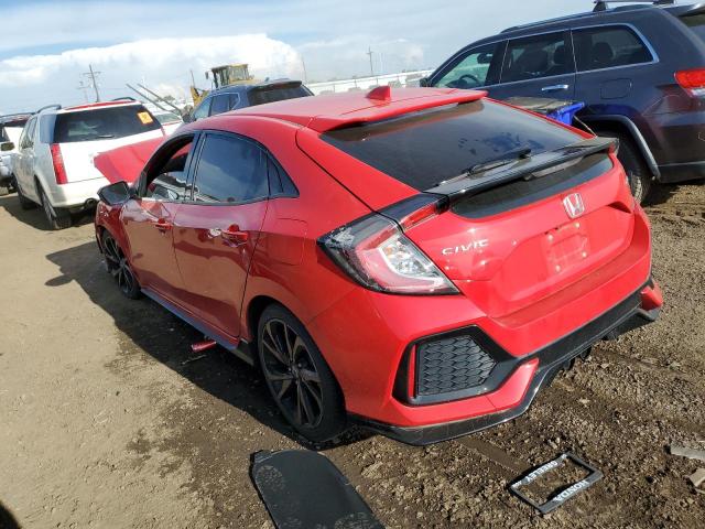 SHHFK7H47HU229453 - 2017 HONDA CIVIC SPORT 红色 照片 2