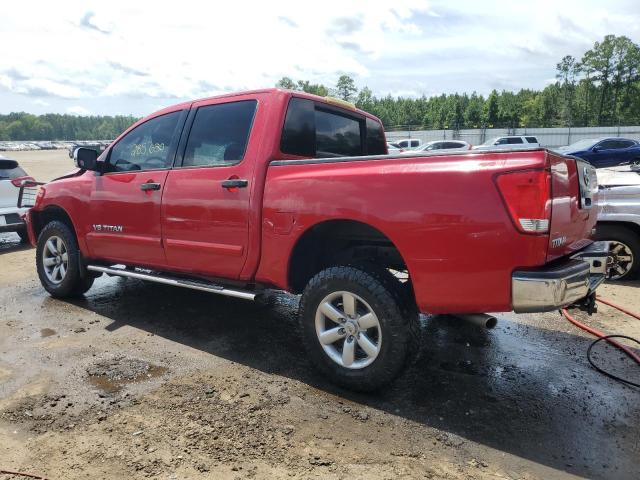 1N6BA07D28N345752 - 2008 NISSAN TITAN XE RED photo 2