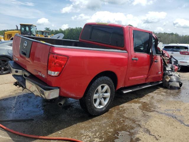 1N6BA07D28N345752 - 2008 NISSAN TITAN XE RED photo 3