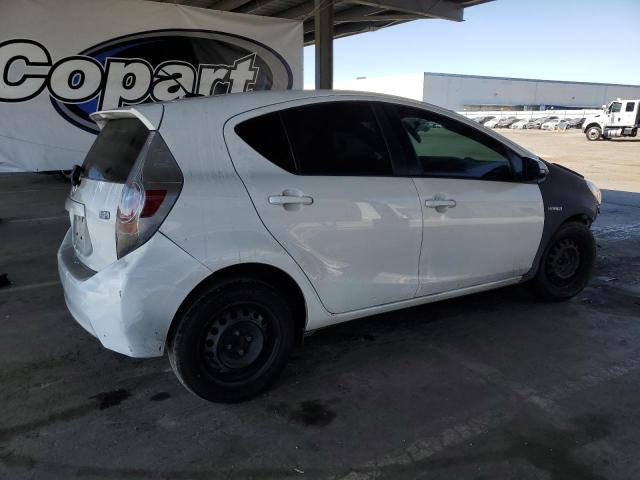 JTDKDTB37D1051694 - 2013 TOYOTA PRIUS C Weiß Foto 3